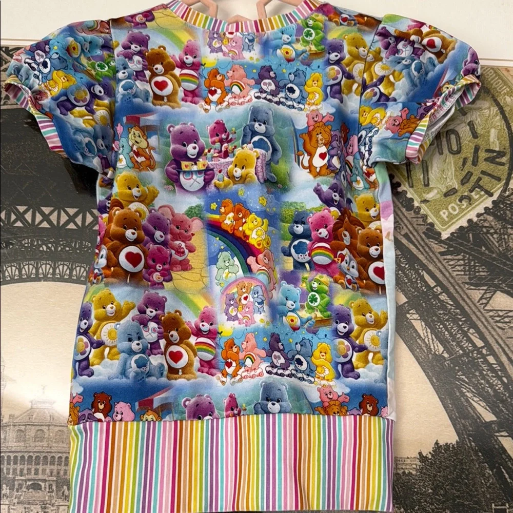 Care Bears Rainbow and Cloud Short Sleeve Tee - Picture 5 of 6